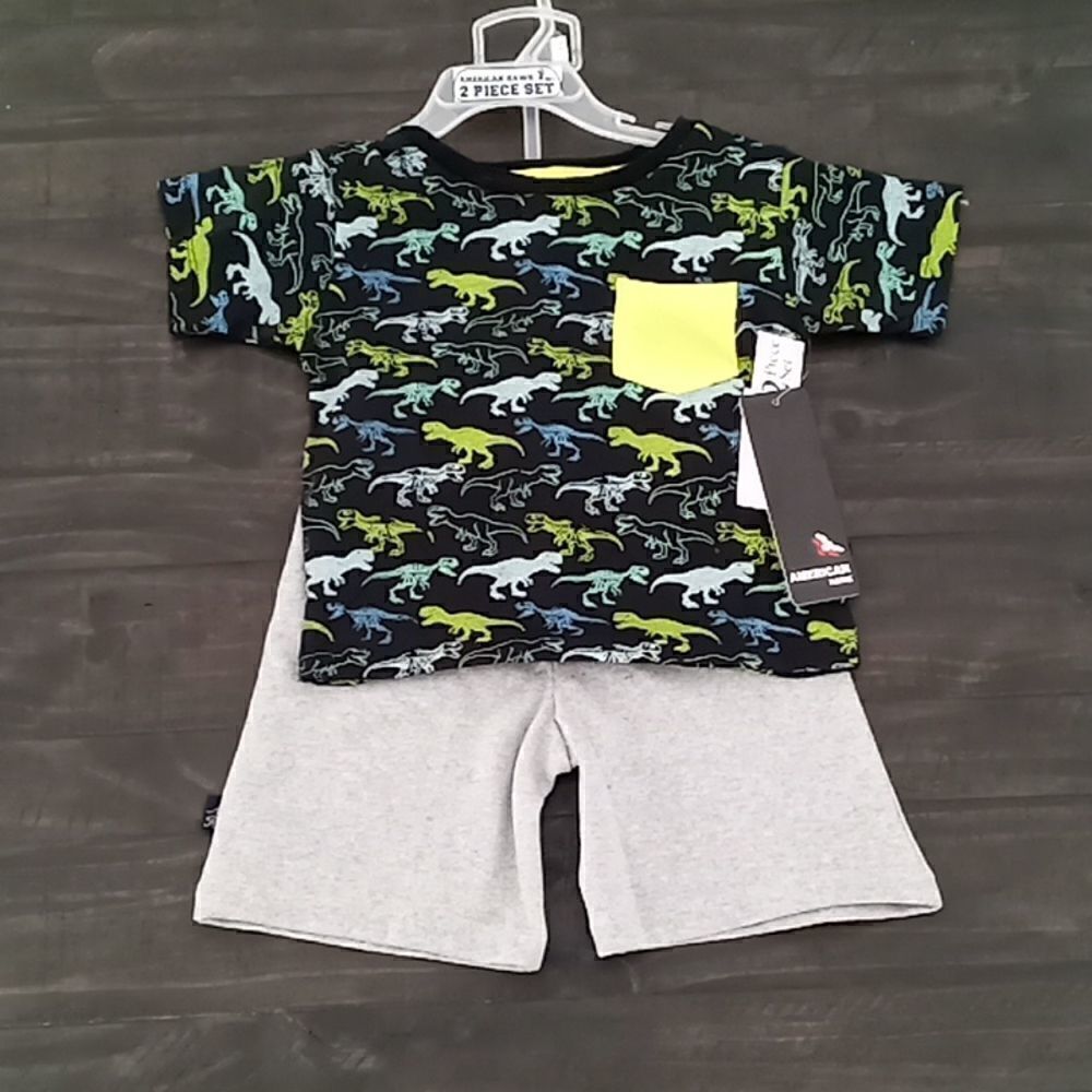 American hawk little boys dinosaurs. 18 months